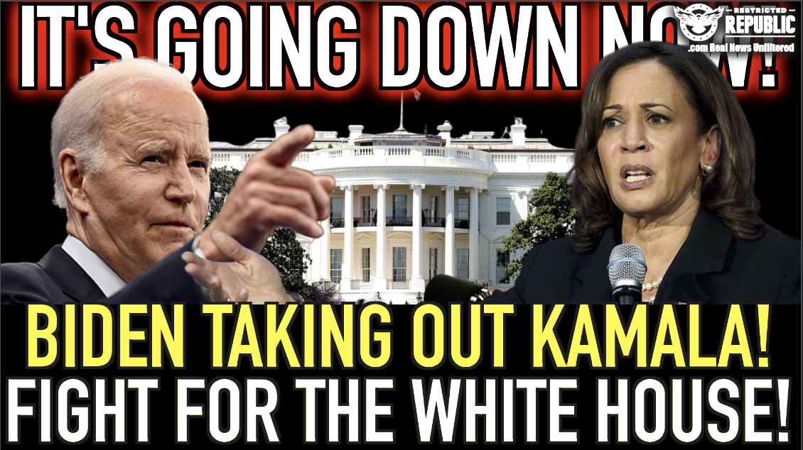 It’s Going DOWN NOW! Biden Taking Out Kamala! Fight For The White House Underway!